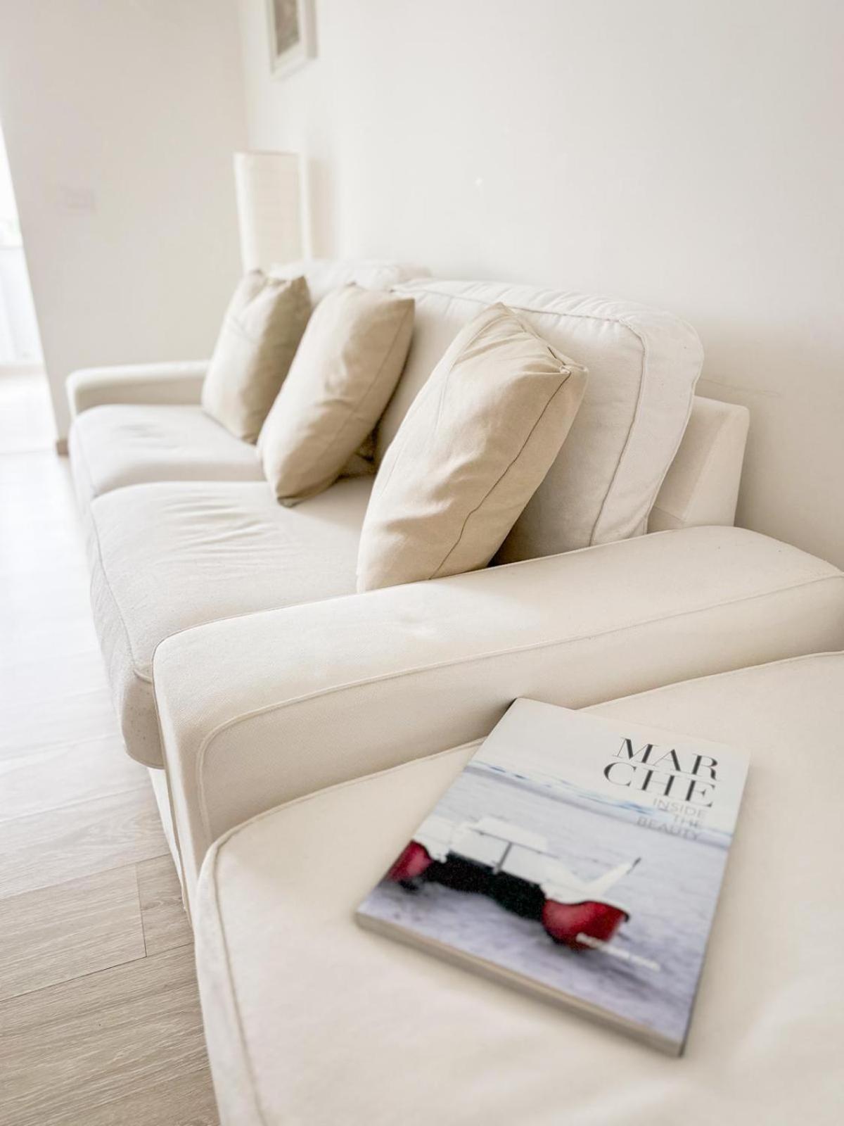 Apartmán La Via Del Castello Castelferretti Exteriér fotografie